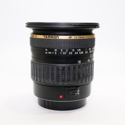 Used Tamron 11-18mm f4.5-5.6 lens for Canon EOS Used Tamron 11-18mm f4.5-5.6 lens for Canon EOS