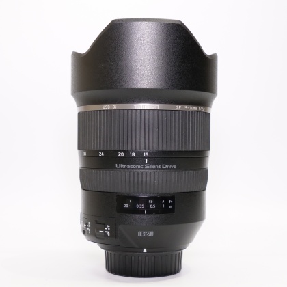 Used Tamron SP 15-30mm f2.8 VC lens for Nikon Used Tamron SP 15-30mm f2.8 VC lens for Nikon