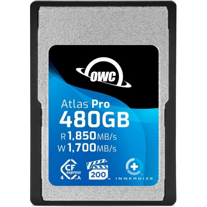 OWC 480GB CFexpress 4.0 Type A Atlas Pro, 1850/1700MB/s OWC 480GB CFexpress 4.0 Type A Atlas Pro, 1850/1700MB/s