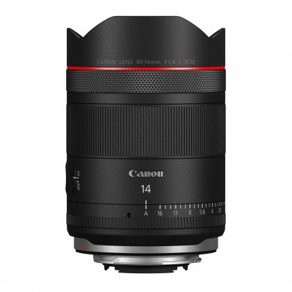 Canon RF 14mm F1.4L VCM hybrid prime lens Canon RF 14mm F1.4L VCM hybrid prime lens
