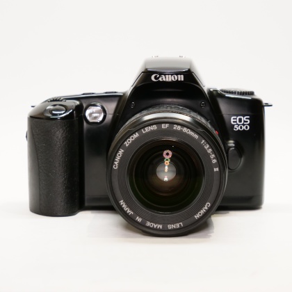 Used Canon EOS 500 35mm SLR with 28-80mm lens Used Canon EOS 500 35mm SLR with 28-80mm lens