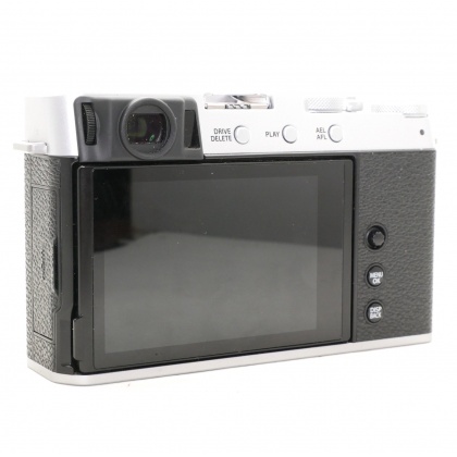 Used Fujifilm X-E4 Mirrorless Camera body, silver Used Fujifilm X-E4 Mirrorless Camera body, silver