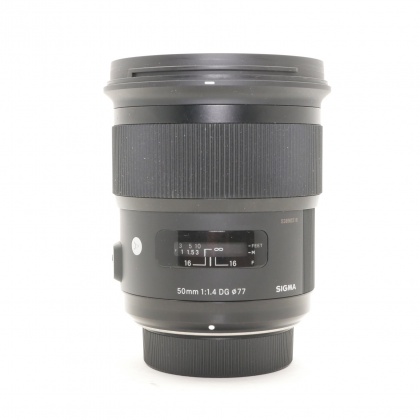 Used Sigma 50mm f1.4 DG HSM Art lens for Nikon Used Sigma 50mm f1.4 DG HSM Art lens for Nikon
