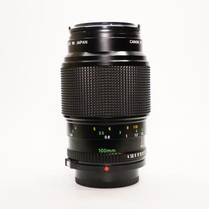 Used Canon FD 100mm f4 Macro lens Used Canon FD 100mm f4 Macro lens