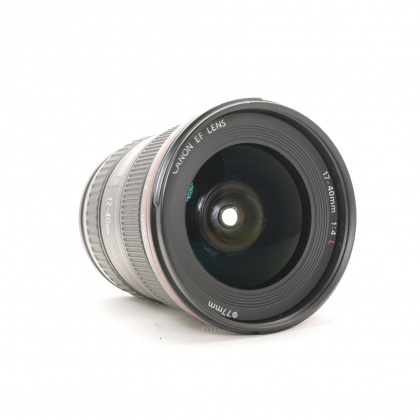 Used Canon EF 17-40mm f4 L USM lens Used Canon EF 17-40mm f4 L USM lens