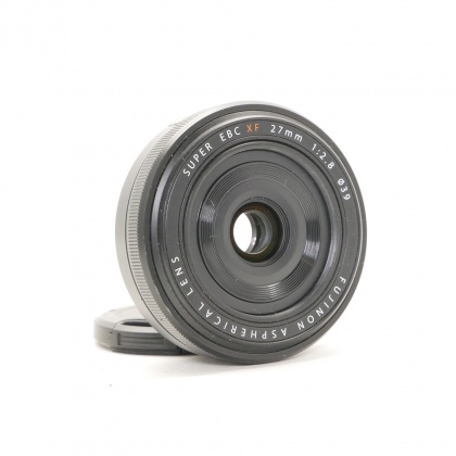 Used Fujifilm XF 27mm f2.8 lens, black Used Fujifilm XF 27mm f2.8 lens, black