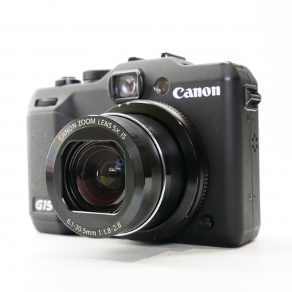 Used Canon Powershot G15 digital compact camera Used Canon Powershot G15 digital compact camera