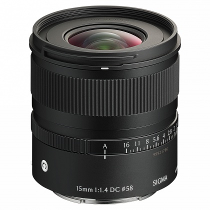 Sigma 15mm F1.4 DC | Contemporary lens for Sony E Sigma 15mm F1.4 DC | Contemporary lens for Sony E