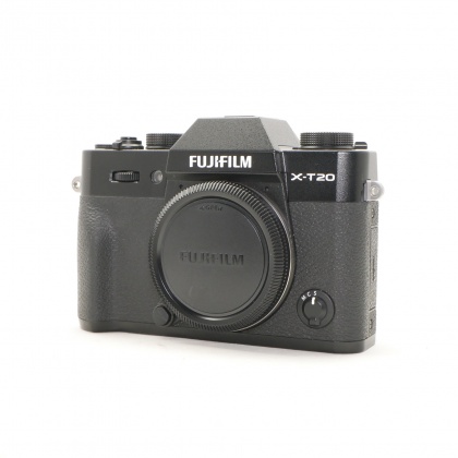 Used Fujifilm X-T20 Mirrorless camera body, Black Used Fujifilm X-T20 Mirrorless camera body, Black
