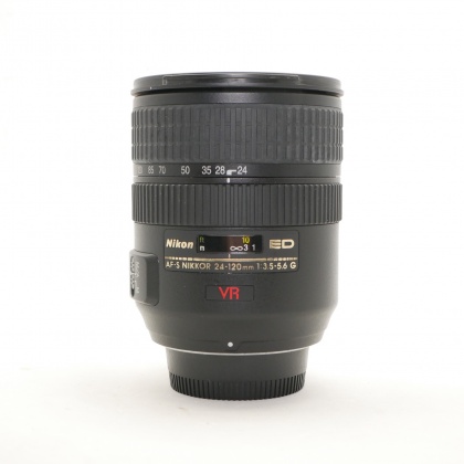 Used Nikon AF-S 24-120mm f3.5-5.6 G ED VR lens Used Nikon AF-S 24-120mm f3.5-5.6 G ED VR lens