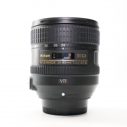 Used Nikon AF-S 24-85mm f3.5-4.5 G ED VR lens Used Nikon AF-S 24-85mm f3.5-4.5 G ED VR lens