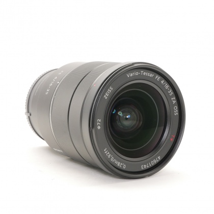 Used Sony FE 16-35mm f4 ZA OSS Zeiss Vario Tessar T* lens Used Sony FE 16-35mm f4 ZA OSS Zeiss Vario Tessar T* lens