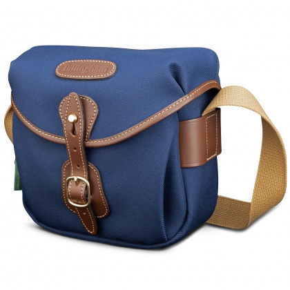 Billingham Hadley Digital Camera Shoulder Bag, Navy Fibrenyte-Chocolate Trim Billingham Hadley Digital Camera Shoulder Bag, Navy Fibrenyte-Chocolate Trim