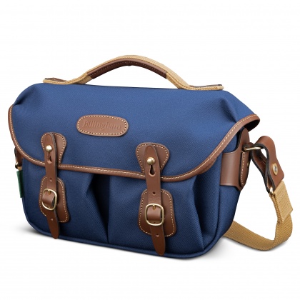 Billingham Hadley Small Pro, Navy Fibrenyte-Chocolate Trim Billingham Hadley Small Pro, Navy Fibrenyte-Chocolate Trim