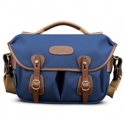 Billingham Hadley Small Pro, Navy Fibrenyte-Chocolate Trim Billingham Hadley Small Pro, Navy Fibrenyte-Chocolate Trim