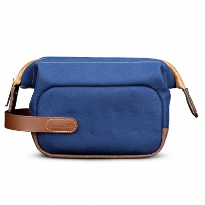 Billingham Capsule 1, Navy Fibrenyte-Chocolate Trim Billingham Capsule 1, Navy Fibrenyte-Chocolate Trim