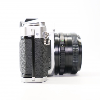 Used Canon AV1 35mm SLR with 50mm lens Used Canon AV1 35mm SLR with 50mm lens