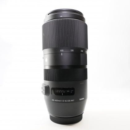 Used Sigma 100-400mm f5-6.3 DG OS HSM Contemporary lens for Canon EOS Used Sigma 100-400mm f5-6.3 DG OS HSM Contemporary lens for Canon EOS