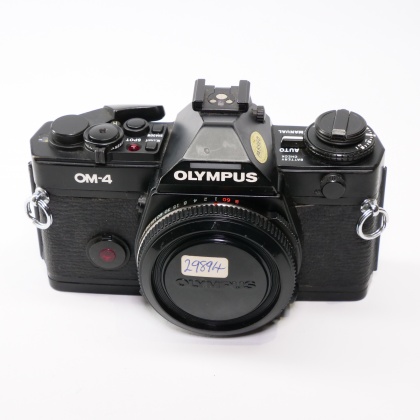 Used Olympus OM-4 35mm SLR body Used Olympus OM-4 35mm SLR body