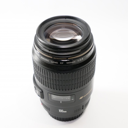 Used Canon EF 100mm f2.8 USM Macro lens Used Canon EF 100mm f2.8 USM Macro lens