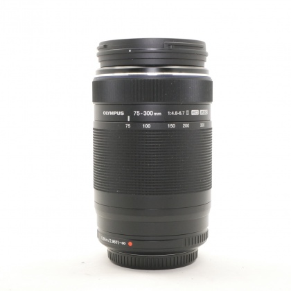 Used Olympus M.Zuiko Digital ED 75-300mm F4.8-6.7 II, black Used Olympus M.Zuiko Digital ED 75-300mm F4.8-6.7 II, black
