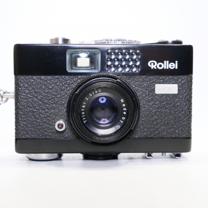 Used Rollei 35B, 35mm compact camera Used Rollei 35B, 35mm compact camera