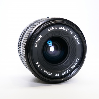 Used Canon FD 28mm f2.8 lens Used Canon FD 28mm f2.8 lens