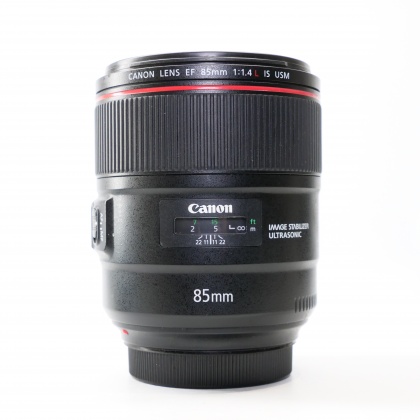 Used Canon EF 85mm f1.4 L IS USM lens Used Canon EF 85mm f1.4 L IS USM lens