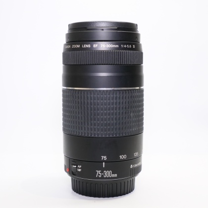 Used Canon EF 75-300mm f4-5.6 III lens Used Canon EF 75-300mm f4-5.6 III lens