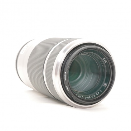 Used Sony E 55-210mm f4.5-6.3 lens, silver Used Sony E 55-210mm f4.5-6.3 lens, silver