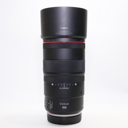Used Canon RF 100mm f2.8 L Macro IS USM lens Used Canon RF 100mm f2.8 L Macro IS USM lens