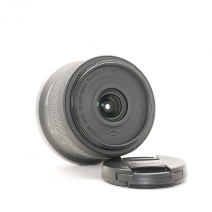 Used Canon RF-S 10-18mm f4.5-6.3 IS STM lens Used Canon RF-S 10-18mm f4.5-6.3 IS STM lens