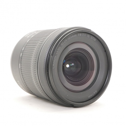 Used Canon RF 24-105mm f4-7.1 IS STM lens Used Canon RF 24-105mm f4-7.1 IS STM lens