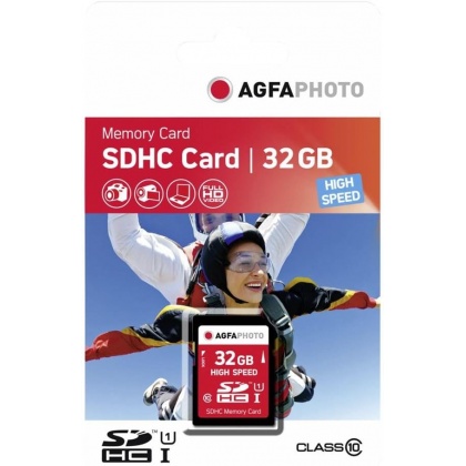 AGFAPHOTO 32GB SDHC UHS-1 V10 R100 AGFAPHOTO 32GB SDHC UHS-1 V10 R100
