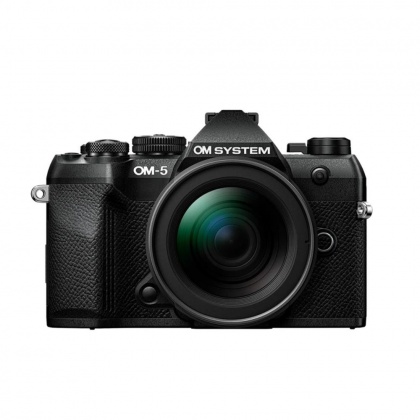 OM SYSTEM OM-5 Mark II Mirrorless camera with 12-40mm F2.8 lens, Black OM SYSTEM OM-5 Mark II Mirrorless camera with 12-40mm F2.8 lens, Black