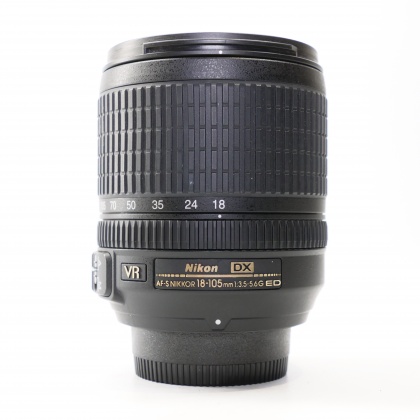 Used Nikon AF-S 18-105mm f3.5-5.6 DX ED VR lens Used Nikon AF-S 18-105mm f3.5-5.6 DX ED VR lens