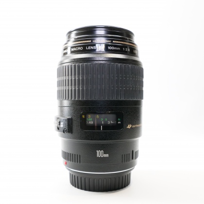 Used Canon EF 100mm f2.8 USM Macro lens Used Canon EF 100mm f2.8 USM Macro lens