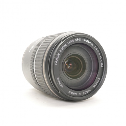 Used Canon EF-S 17-85mm f4-5.6 IS USM lens Used Canon EF-S 17-85mm f4-5.6 IS USM lens
