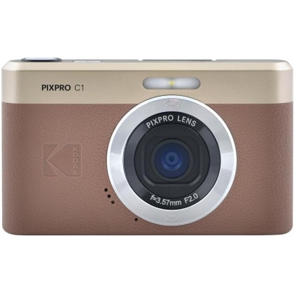 Kodak Pixpro C1 digital camera, Brown Kodak Pixpro C1 digital camera, Brown