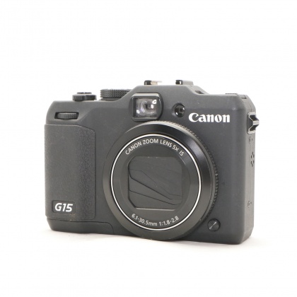 Used Canon Powershot G15 digital compact camera Used Canon Powershot G15 digital compact camera