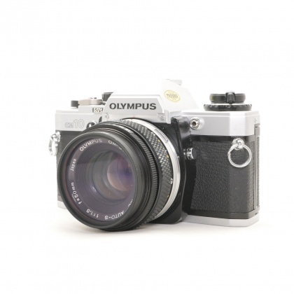Used Olympus OM10 35mm SLR with 50mm f1.8 lens Used Olympus OM10 35mm SLR with 50mm f1.8 lens