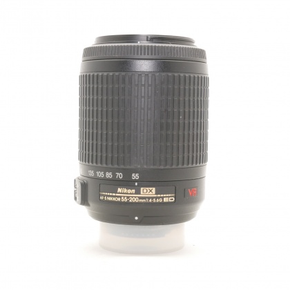 Used Nikon AF-S Nikkor 55-200mm f4-5.6G IF-ED VR lens Used Nikon AF-S Nikkor 55-200mm f4-5.6G IF-ED VR lens