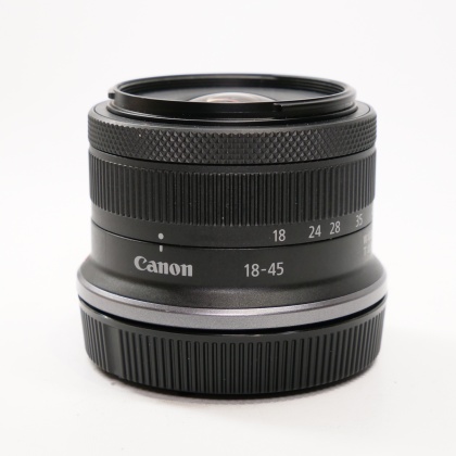Used Canon RF-S 18-45mm f4.5-6.3 IS STM lens Used Canon RF-S 18-45mm f4.5-6.3 IS STM lens