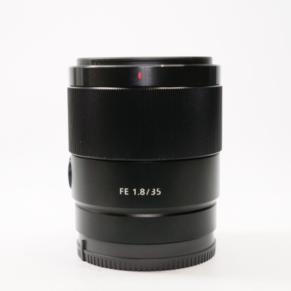 Used Sony FE 35mm f1.8 lens Used Sony FE 35mm f1.8 lens