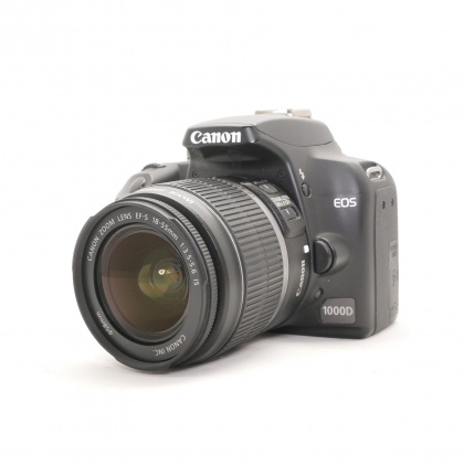 Used Canon EOS 1000D DSLR with 18-55mm lens Used Canon EOS 1000D DSLR with 18-55mm lens