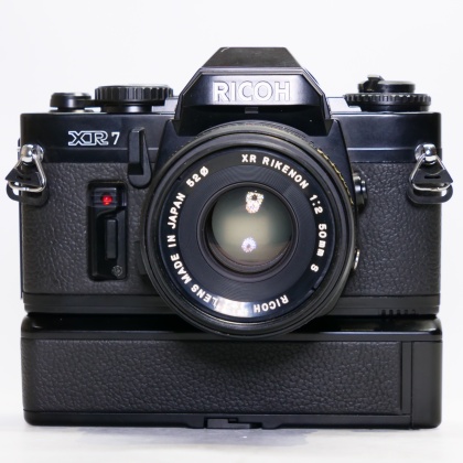 Used Ricoh XR 7 35mm SLR with 50mm lens Used Ricoh XR 7 35mm SLR with 50mm lens