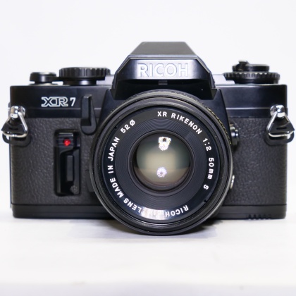 Used Ricoh XR 7 35mm SLR with 50mm lens Used Ricoh XR 7 35mm SLR with 50mm lens