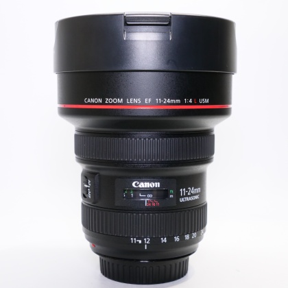 Used Canon EF 11-24mm f4 L USM lens Used Canon EF 11-24mm f4 L USM lens
