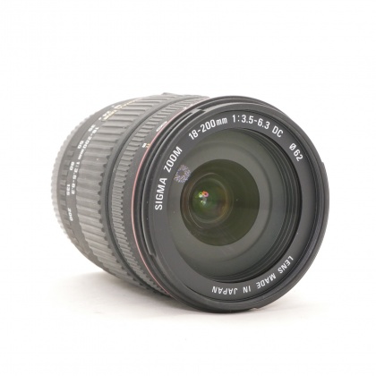 Used Sigma 18-200mm f3.5-6.3 DC lens for Canon EOS Used Sigma 18-200mm f3.5-6.3 DC lens for Canon EOS