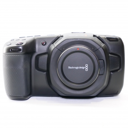 Used Blackmagic Pocket Cinema 4K camera body, MFT Used Blackmagic Pocket Cinema 4K camera body, MFT